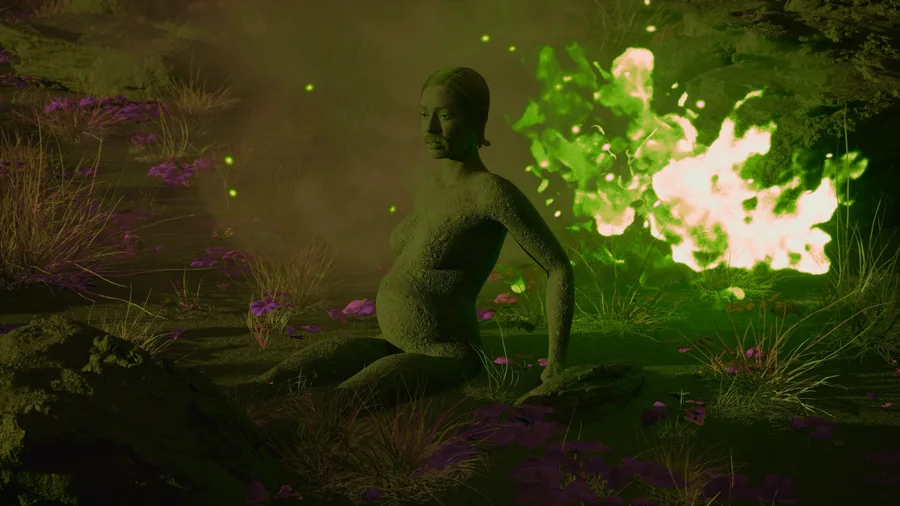 Ana Mendieta might